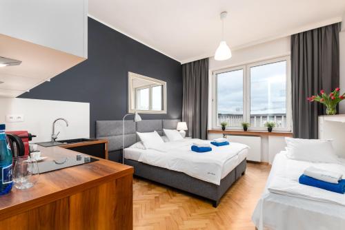 Posteľ alebo postele v izbe v ubytovaní Smolna Apartments by Your Freedom