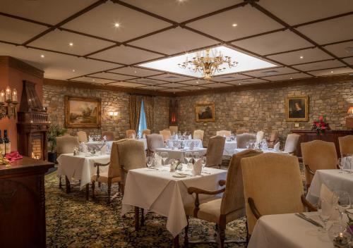 A restaurant or other place to eat at Lough Rynn Castle