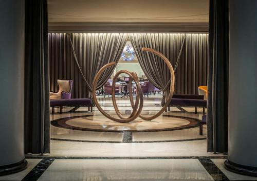 a sculpture in the middle of a room at Sofitel Buenos Aires Recoleta in Buenos Aires