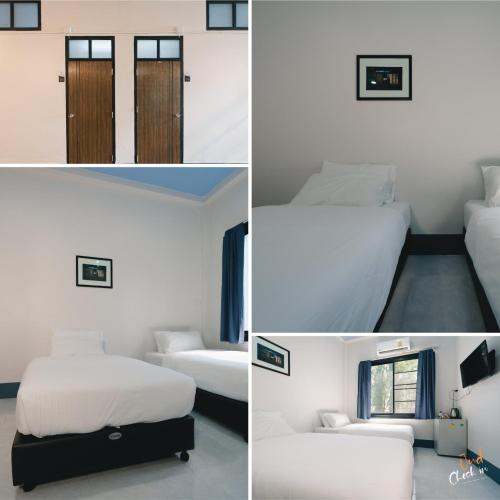 Udomsuk Hotelにあるベッド