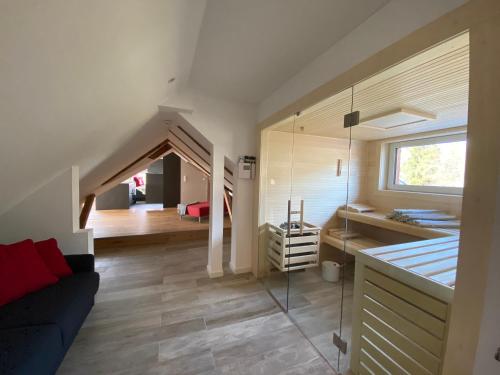Letto o letti in una camera di Braunlage Lodge