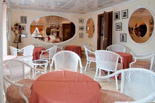 Χώρος καθιστικού στο Hotel La Residencia