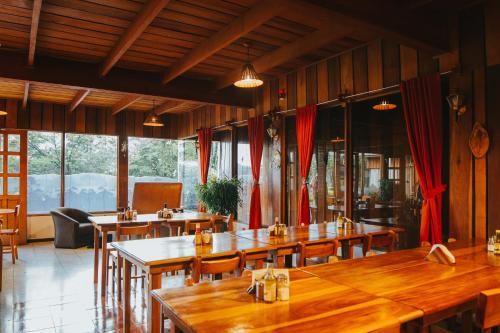 Restaurace v ubytování Hotel Holístico Monteverde