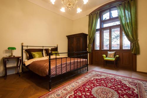 Postel nebo postele na pokoji v ubytování Vila Walter & Son