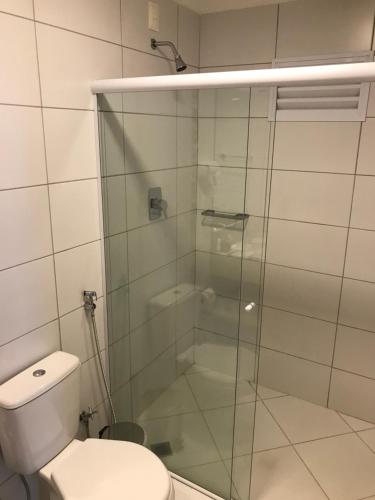 Ένα μπάνιο στο BARRETOS THERMAS - Flat privado ideal para 3 adultos e 1 criança até 12 anos