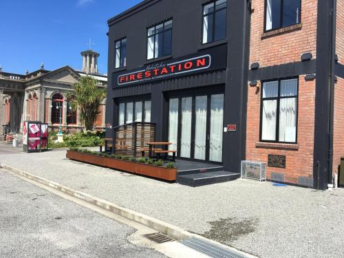 Hokitika Fire Station Boutique Accommodation — Facade/entrance