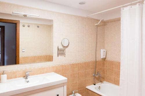 Bilik mandi di Apartamento La Sabina