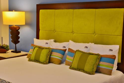 Hotel HBlue Centroにあるベッド