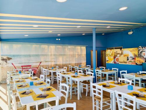 Restaurace v ubytování Club del Sole Riccione Easy Camping Village
