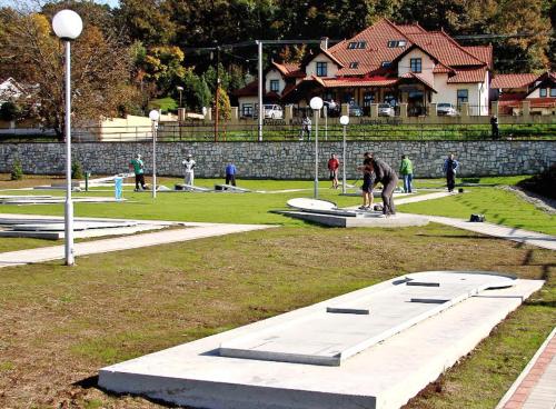 Zahrada ubytování Penzion Kastiel