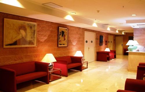 Χώρος καθιστικού στο Hotel Majadahonda