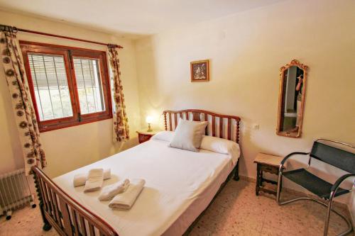Postel nebo postele na pokoji v ubytování San Jaime 3B - beautiful holiday home in Benissa