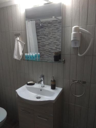 Ένα μπάνιο στο Panorama Center apartment