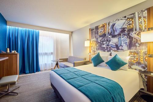 Кровать или кровати в номере Hotel Demeures de Campagne Château de Fontainebleau