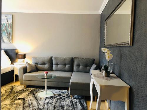 Χώρος καθιστικού στο Haus Herrenweide