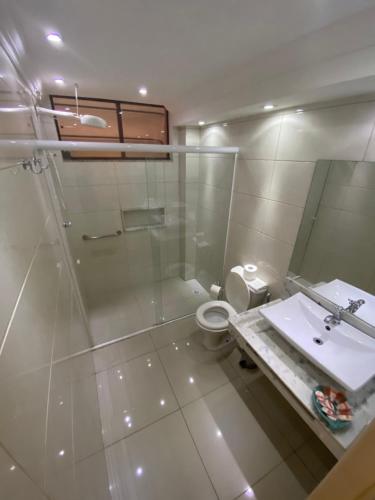 Ванная комната в Lemes Hotel