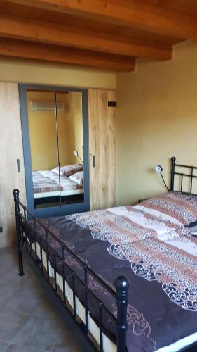 Postel nebo postele na pokoji v ubytování Ferienhaus in Kalabrien