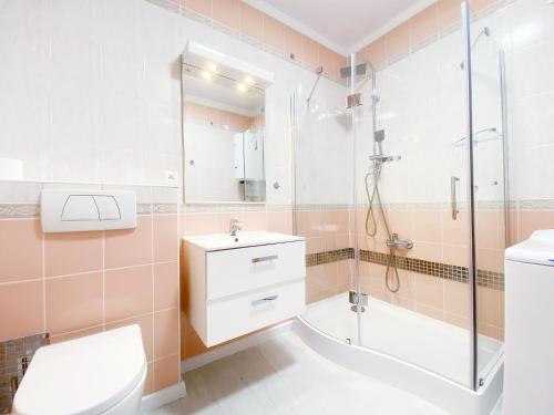 Ванная комната в Mona Lisa Apartments - Kazimierz District