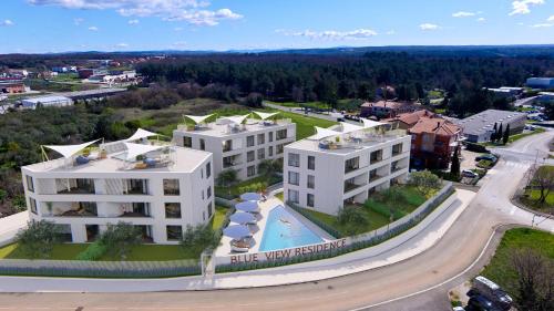 Άποψη από ψηλά του The Blueview Appartements Novigrad