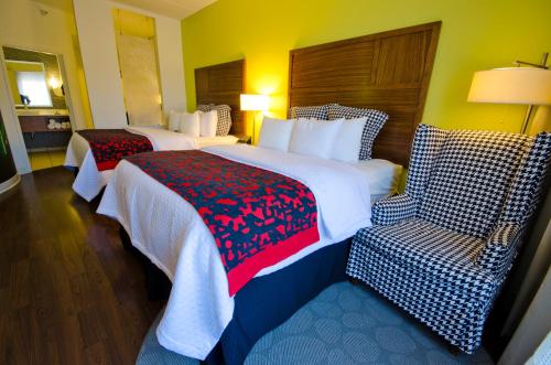Hotel Indigo Columbus Architectural Center by IHGにあるベッド