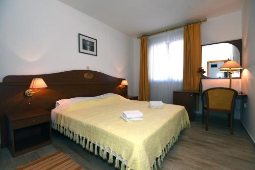 Cama o camas de una habitación en Villa Ulika - 3 apt for 4 persons