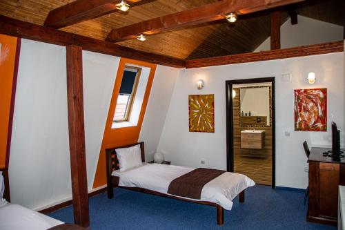 Postelja oz. postelje v sobi nastanitve Villa Santa Maria