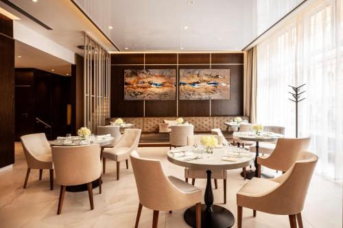Posezení v ubytování Radisson Blu Béke Hotel, Budapest