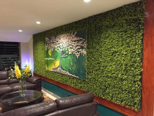 Χώρος καθιστικού στο Hotel Vista De Golf, San Jose Aeropuerto, Costa Rica