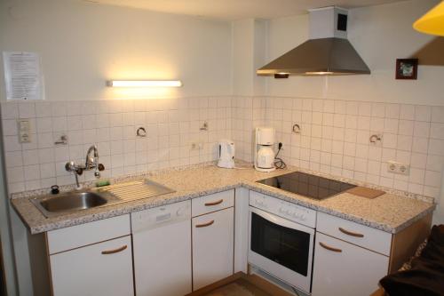 Cucina o angolo cottura di Absolute Active Roulette Apartments Kirchberg