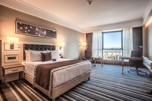 Katil atau katil-katil dalam bilik di Radisson Blu Hotel, Diyarbakir