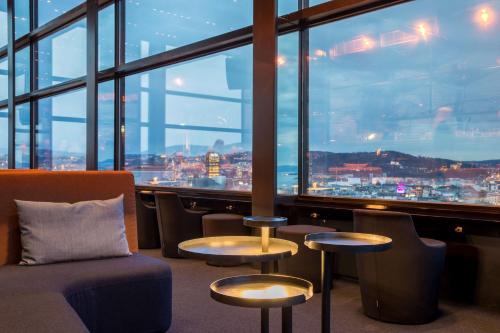 Area soggiorno di Radisson Blu Scandinavia Hotel, Oslo