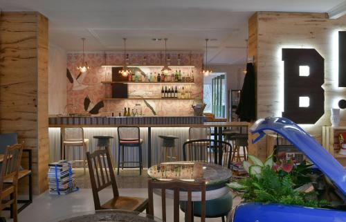 Lounge nebo bar v ubytování Hotel BIRGIT Berlin Mitte