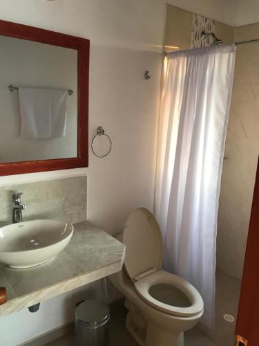 Koupelna v ubytování Casa Hotel Villa Bonita