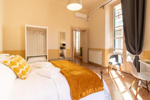 Posteľ alebo postele v izbe v ubytovaní Family Apartments Angeli