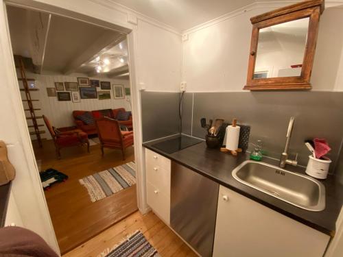 Kuchyňa alebo kuchynka v ubytovaní Cottage - Majviken