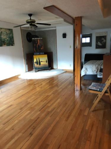 Open concept apartment