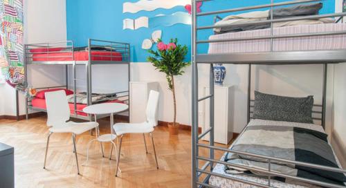 Posezení v ubytování Family Hostel Milano