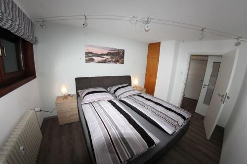 Postel nebo postele na pokoji v ubytování Haus Trude