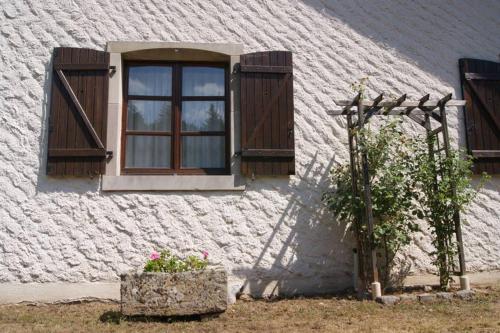 Taman di luar Lullaby House - Large, full comfort 5 star chalet house in the Vosges