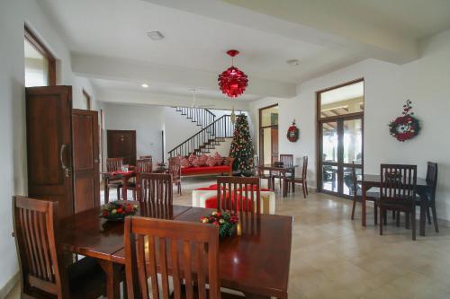 Zona de estar de Maresia Beach Villa