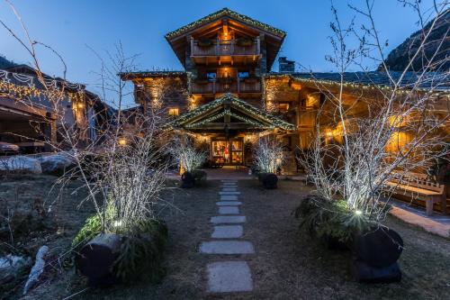 Το κτήριο όπου στεγάζεται  το bed & breakfast