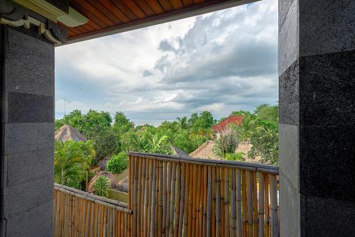 Балкон или терраса в Pondok Indah Bungalow Bingin