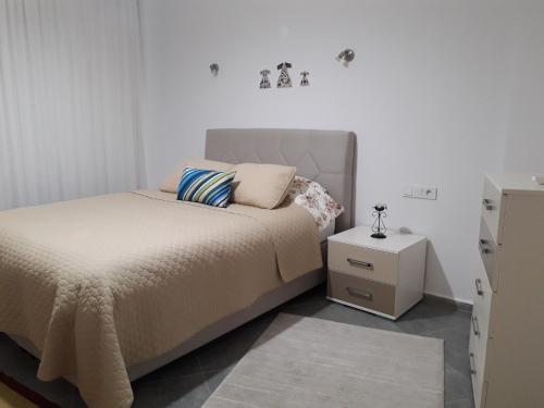 מיטה או מיטות בחדר ב-1 Room Apart at Kusadasi Sogucak Village