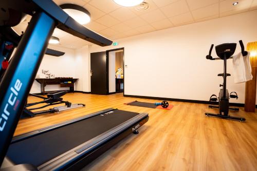 Fitness centrum a/nebo fitness zařízení v ubytování Fac & Spera -Hôtel & Spa