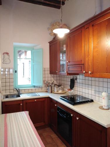 Nhà bếp/bếp nhỏ tại Residenza storica il Pozzo