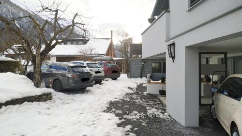 Haus Walch v zimě