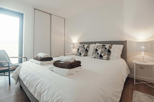 Katil atau katil-katil dalam bilik di 9 Furnas Villa