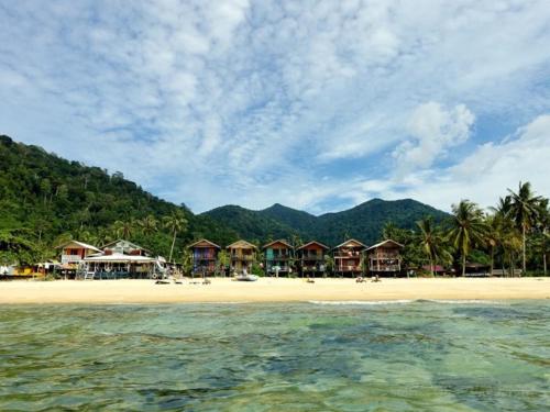 Gallery image of Beachfront Hut Upstairs Astra - Beach Shack Chalet in Tioman Island