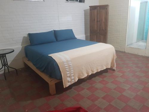 Cama o camas de una habitación en Hostel Vallarta