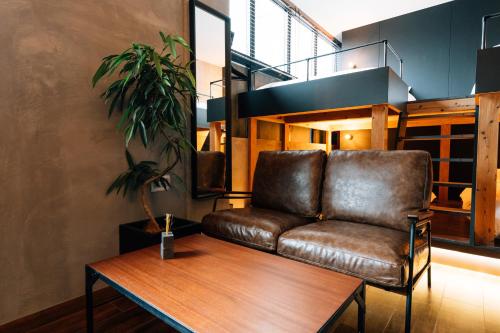 Et opholdsområde på mizuka Nakasu 1 - unmanned hotel -